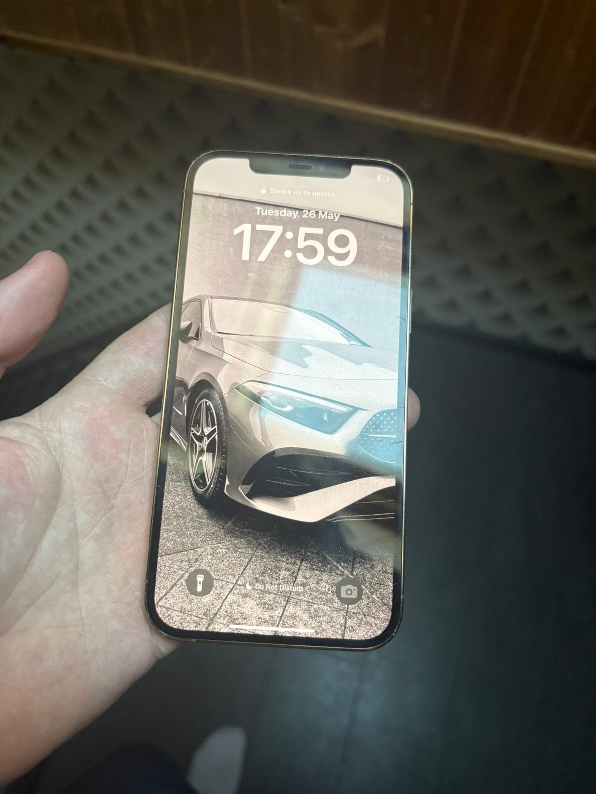 iPhone 12 Pro Max 256GB lichte gebruik schade, Télécoms, Téléphonie mobile | Apple iPhone, 256 GB, 86 %, Or, IPhone 12 Pro Max