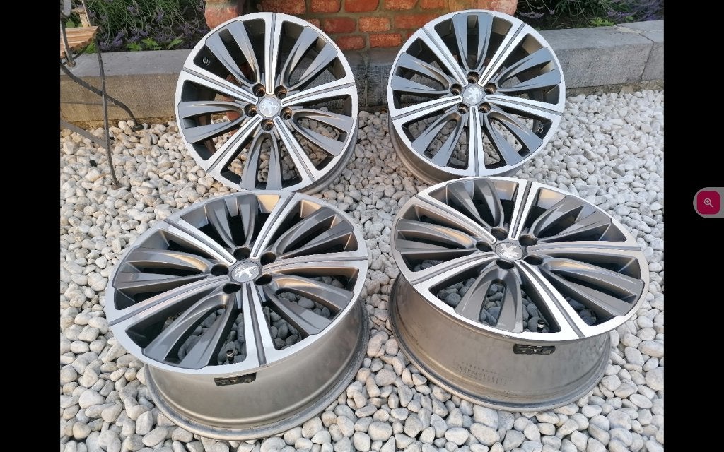Jantes 508 GT, Autos : Pièces & Accessoires, Pneus & Jantes, Jante(s), 19 pouces, 235 mm, Utilisé, Enlèvement