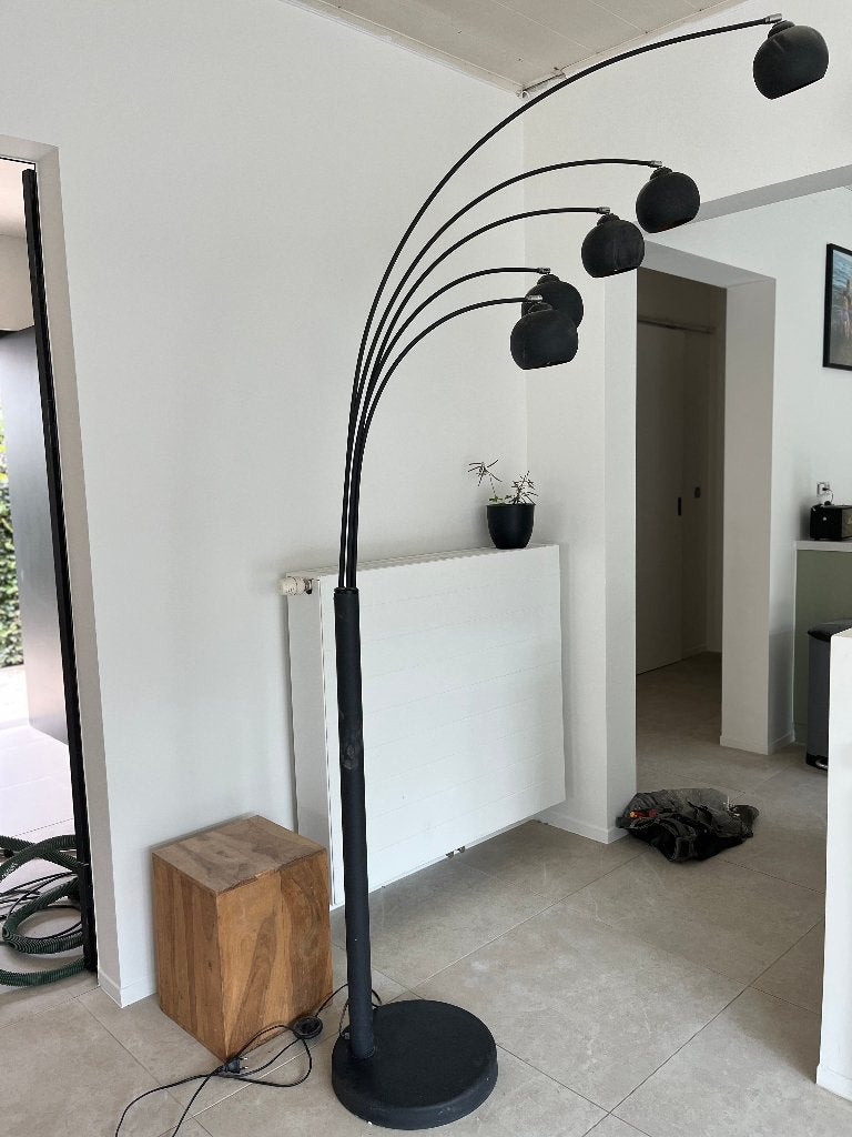 Design vloerlamp/staanlamp, Ophalen, Zo goed als nieuw, GU10