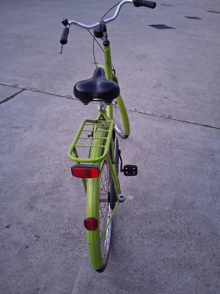 fiets, Fietsen en Brommers, Fietsen | Dames | Damesfietsen, Terugtraprem, Gebruikt, Versnellingen, 56 cm of meer
