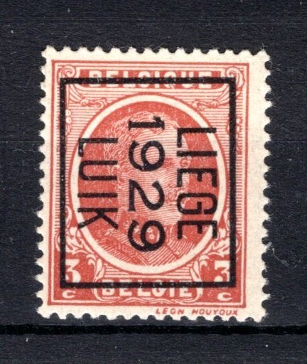 PRE188B MNH** 1929 - LIEGE 1929 LUIK, Postzegels en Munten, Verzenden, Postfris, Postfris