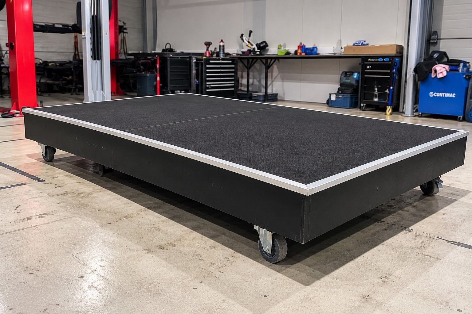 Plateforme / Podium mobile professionnel sur mesure, Ophalen