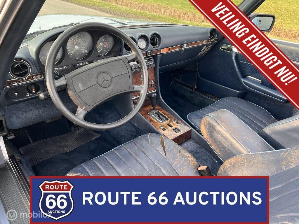 Mercedes-Benz 560 SL | 1987 | Route 66 Auctions, Autos, Achat, Entreprise, Boîte manuelle, Autre carrosserie