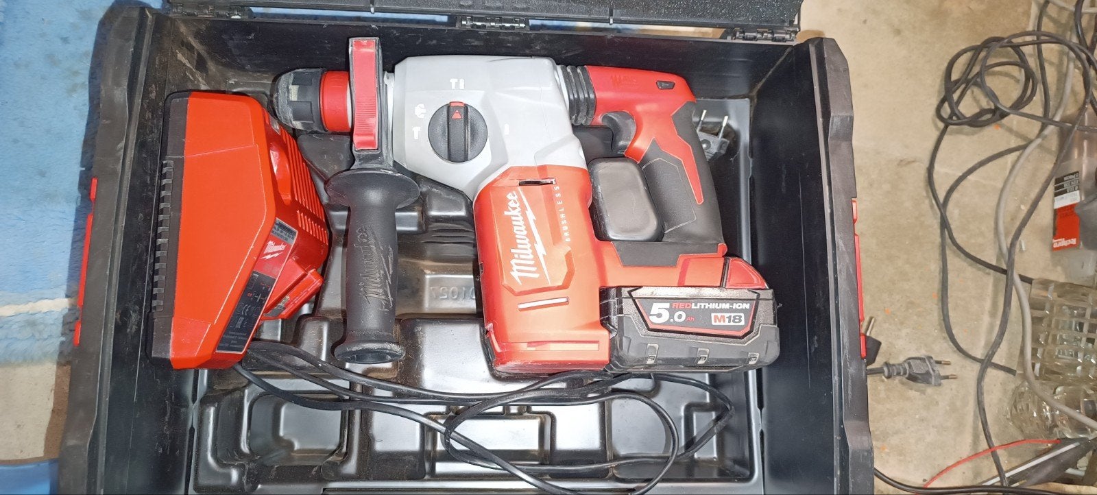 Milwaukee M18 BLH-502X 18V Li-Ion, Ophalen
