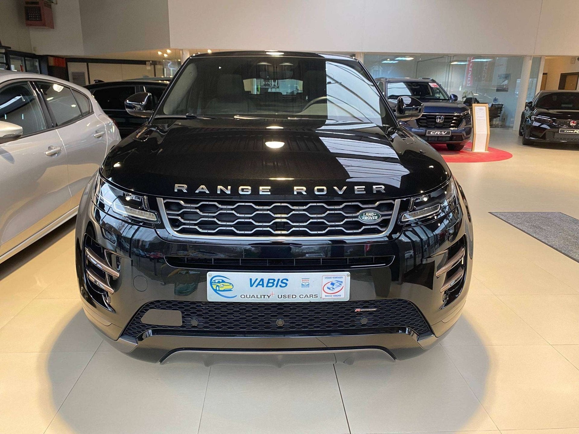 Land Rover Range Rover Evoque Evoque 1.5 PHEV 4WD P300E R-Dy, Auto's, Gebruikt, 4 cilinders, Zwart, Plug-in hybride