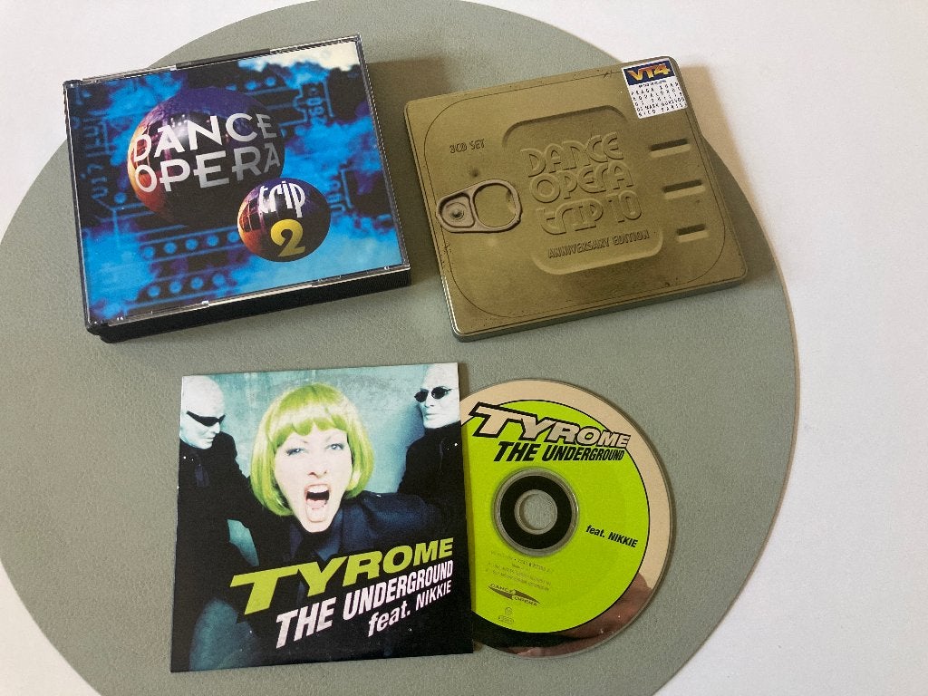 Dance opera trip 2 - trip 10 en cd singel (  cd box ), CD & DVD, Enlèvement ou Envoi, Compilation, Utilisé, Techno
