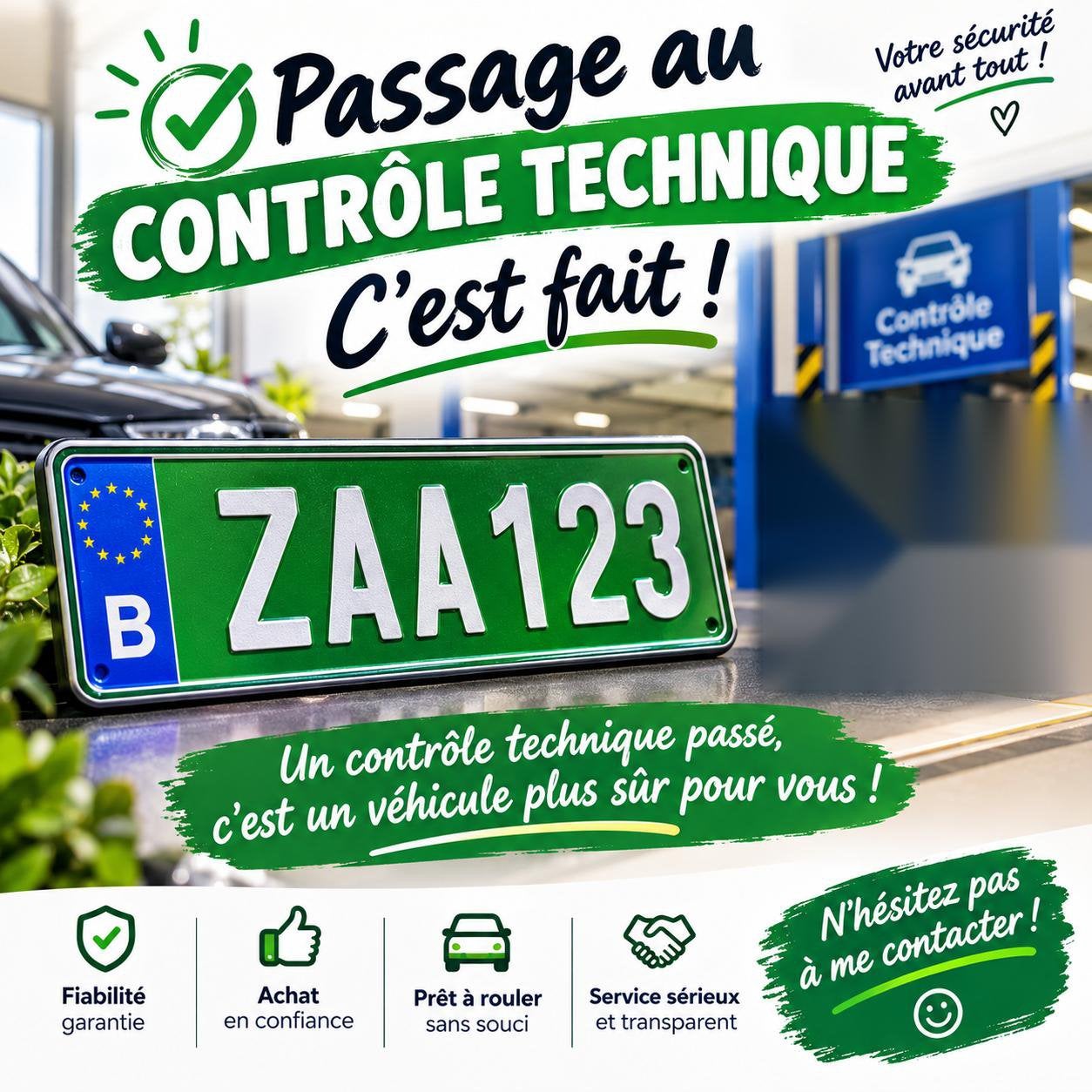 Passage au contrôle technique, Auto diversen