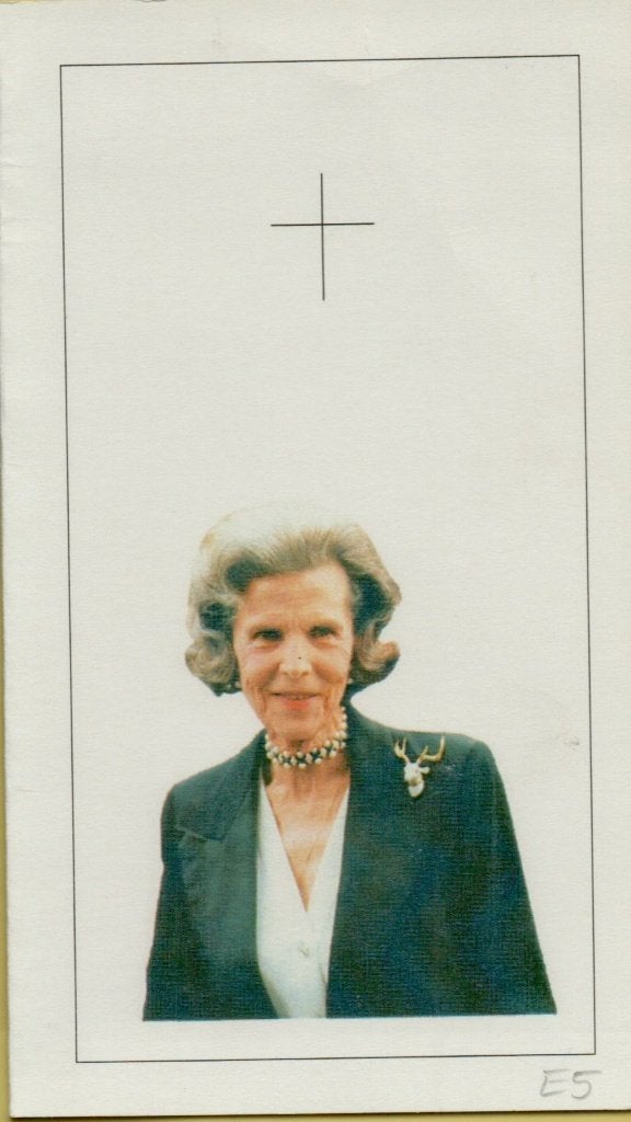 doodsprentjes  Koning Leopold III  en Prinses Lilian, Verzamelen, Verzenden