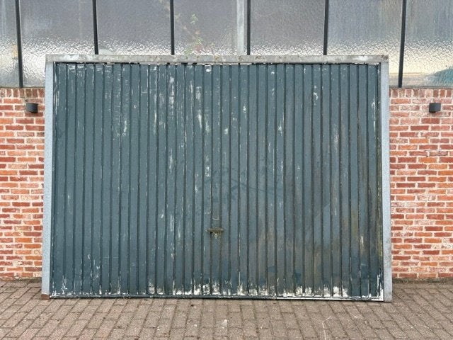 Grote metalen schuifpoort, Ophalen, Overige materialen, Gebruikt, 200 cm of meer