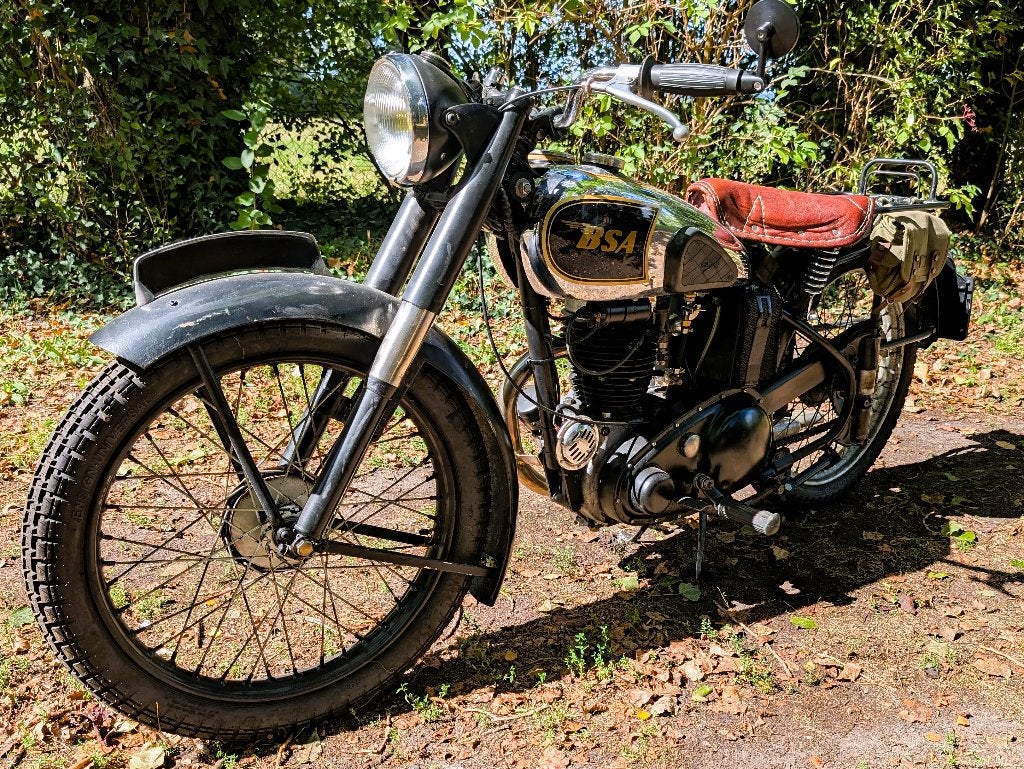 Moto Oldtimer BSA C11 250 1951, 250 cc, Motorrijbewijs A, Toermotor, Handgeschakeld