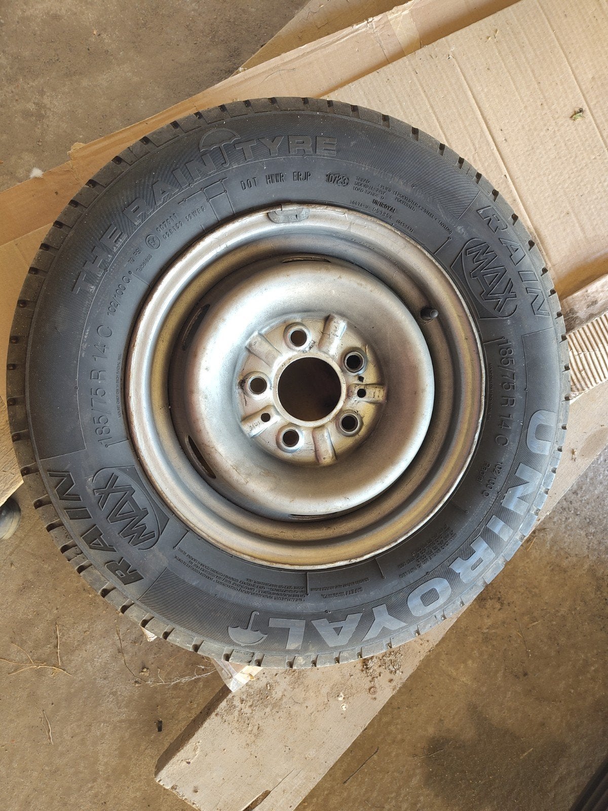 Peugeot J5/C25 14p Vijf wielen, Ophalen, 14 inch, Bestelwagen, Nieuw