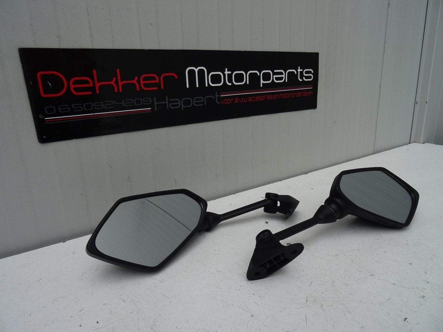 Originele set Spiegels Kawasaki ZX6R Ninja 2009-2010-2016, Motoren, Gebruikt, -, -, Ophalen of Verzenden