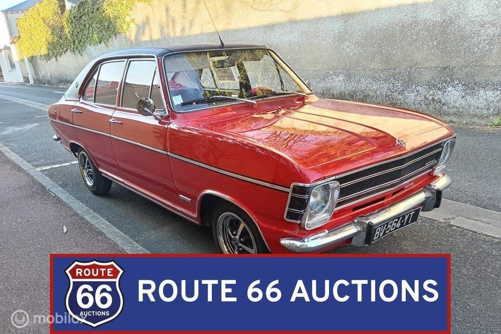 Opel Olympia A | 1968 | Route 66 Auctions, Auto's, Zwart, Bedrijf, Overige carrosserie, Opel