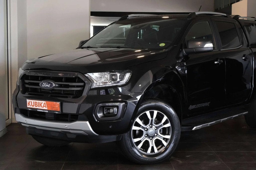 Ford Ranger 2.0 BiT EcoBlue Wildtrak BTW* ACC Trekhaak Garan, 241 g/km, Achat, Entreprise, Noir