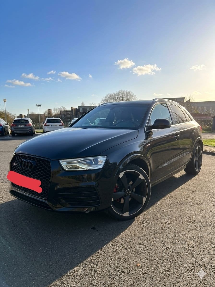 Audi Q3 1.4 TFSI 150ch S Line, Auto's, Zwart, Zwart, Particulier, Te koop