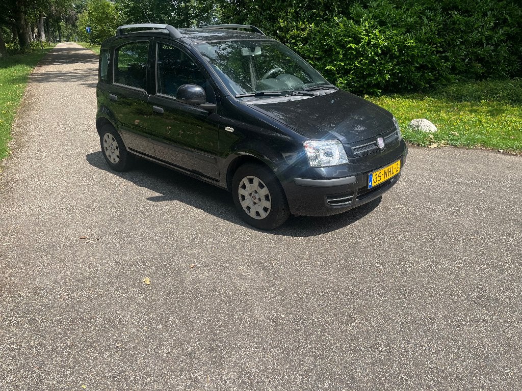 Fiat panda 1.2 Edizione Airco  2010, Voorwielaandrijving, Stof, Zwart, Bedrijf