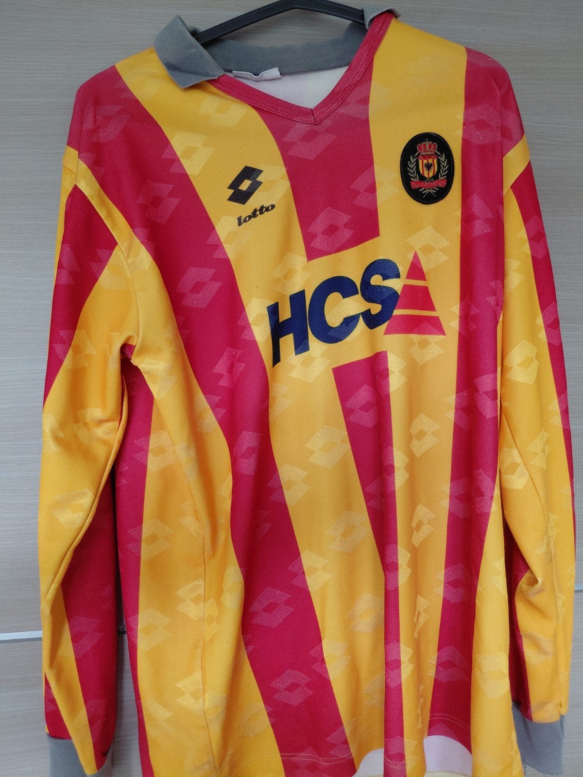 Kv mechelen ´91-'92  matchworn Marc Emmers (Klass Ingesson), Ophalen, Shirt