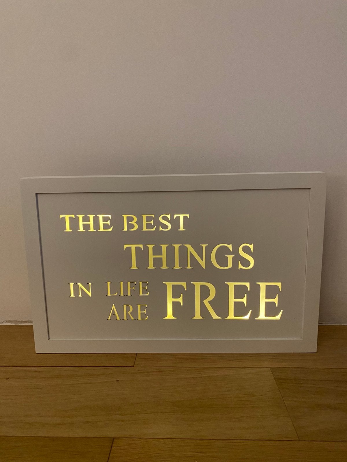 LED-frame, Ophalen, Ingelijst, 40 cm, Overige typen
