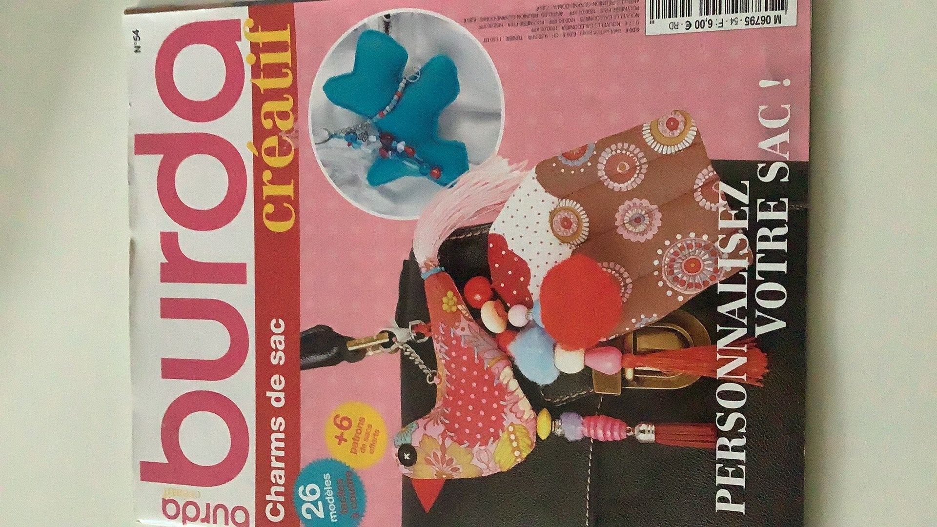 Burda creatif (franstalig) nr 54, Boeken, Tijdschriften en Kranten, Ophalen of Verzenden, Zo goed als nieuw, Sport en Vrije tijd