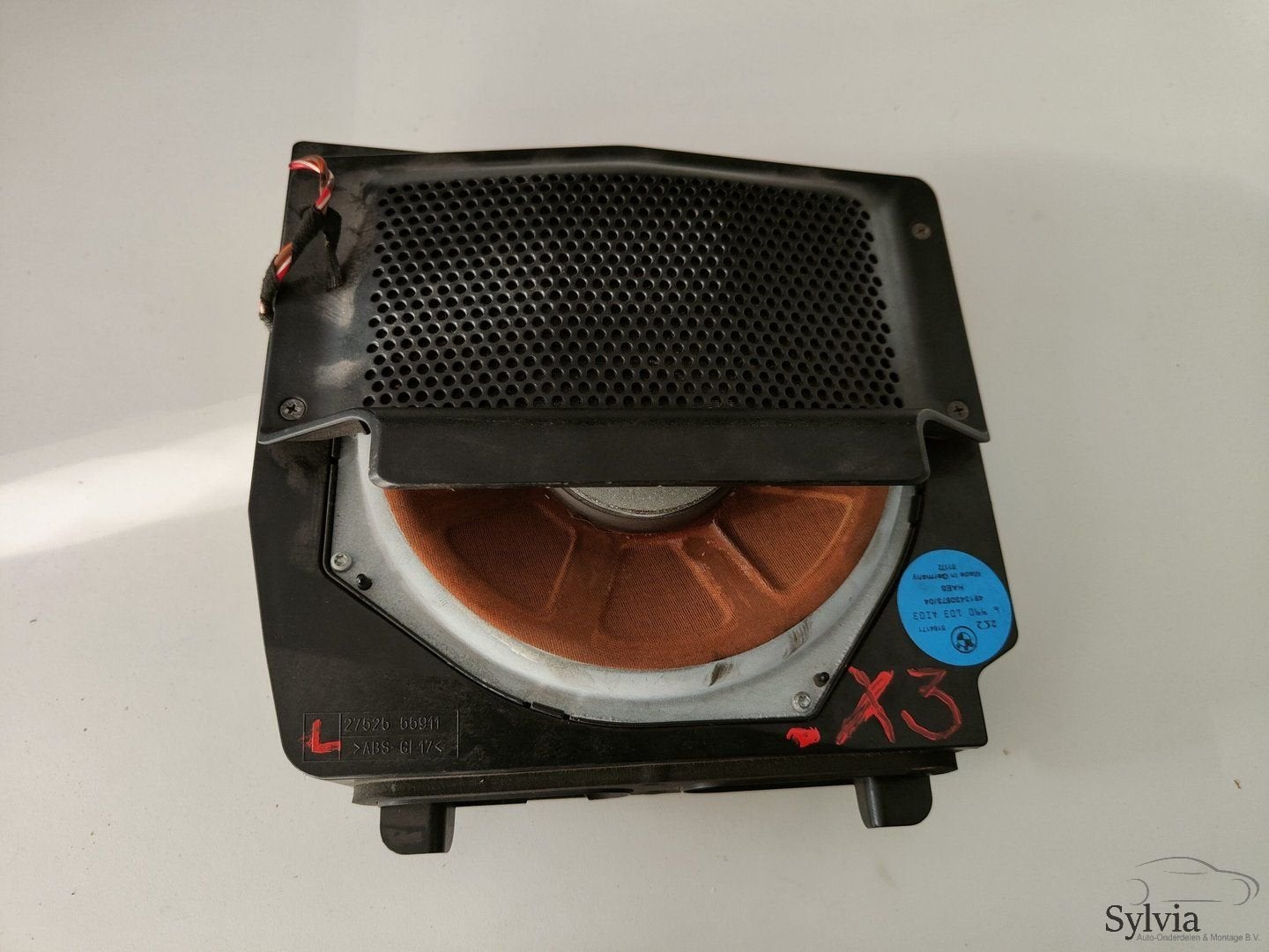 Central Bass speaker links BMW X3 serie E83 +LCi  6990103, Ophalen of Verzenden, -, -, -