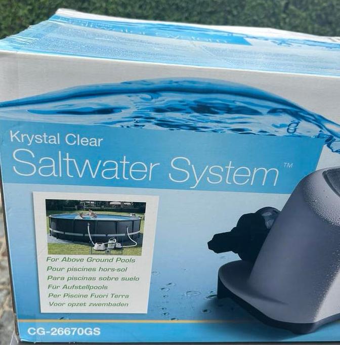 Intex 26670GS Krystal Clear Zoutwatersysteem, Ophalen, Zo goed als nieuw