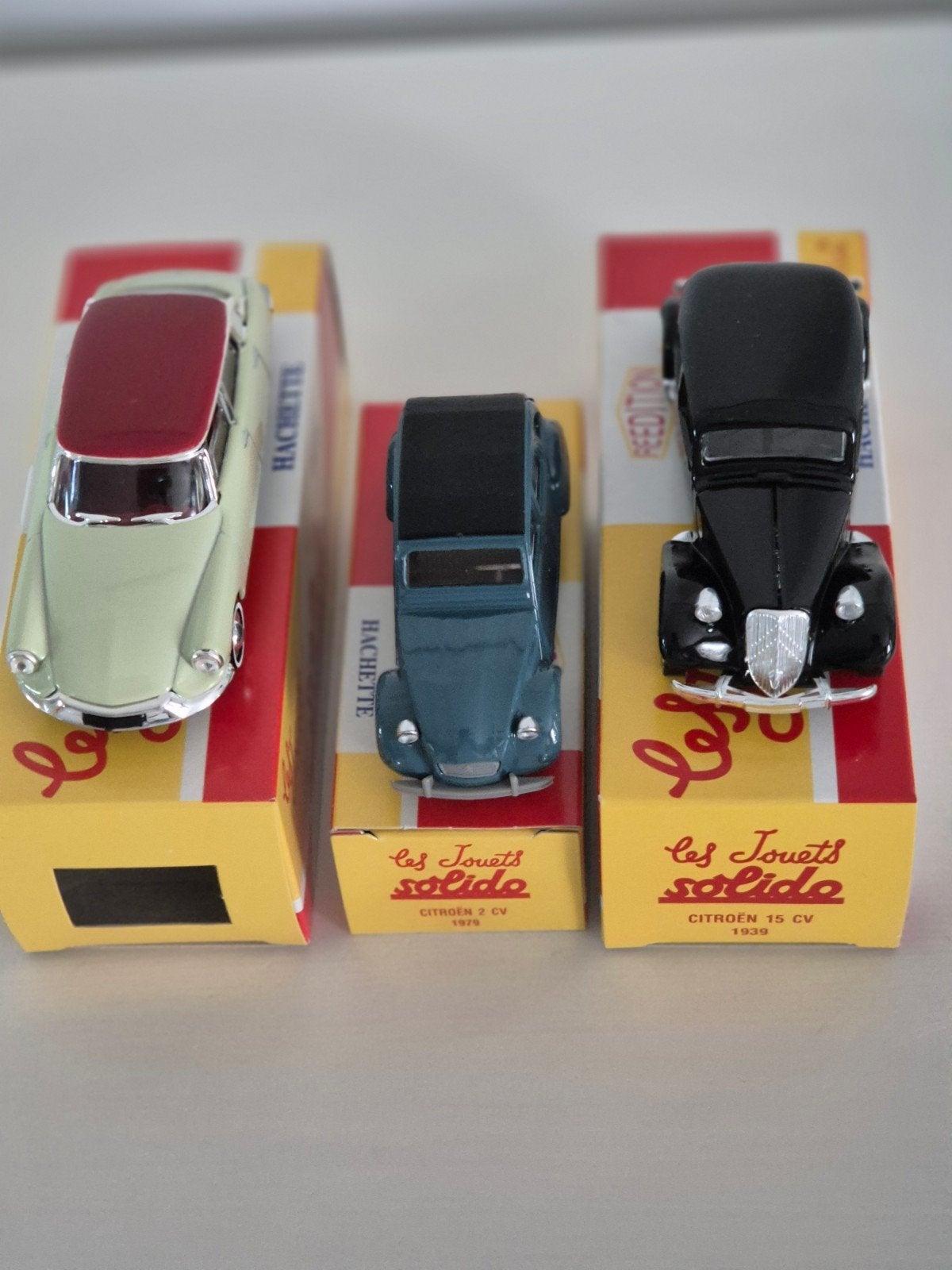 lot 3 Citroën 1/43 solido, Enlèvement ou Envoi, Solido
