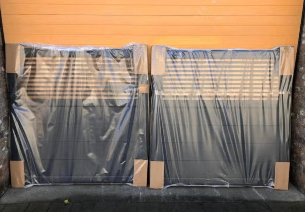 COMBIEPAKKET draaipoort aluminium SEBASTIEN, Ophalen, Gebruikt, Aluminium, Draaipoort