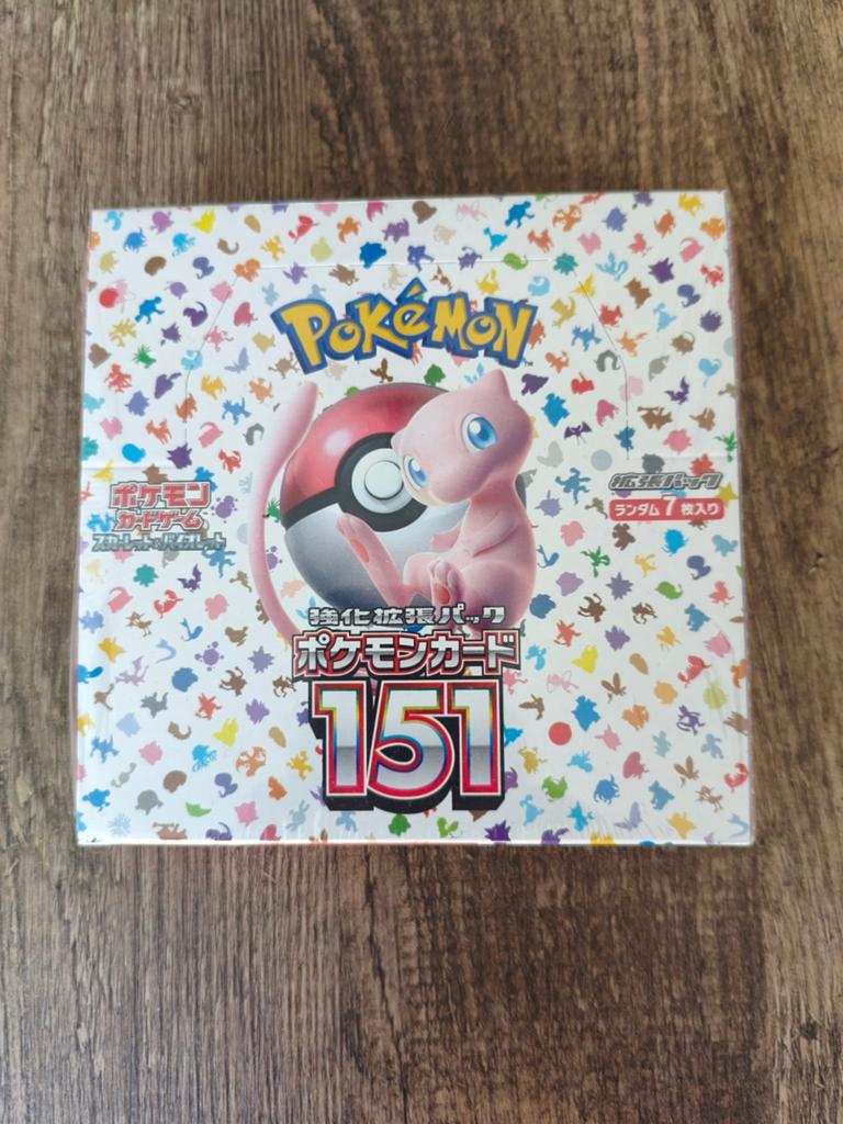 Sealed Japanse 151 booster box. ( Out of print ), Ophalen of Verzenden, Booster