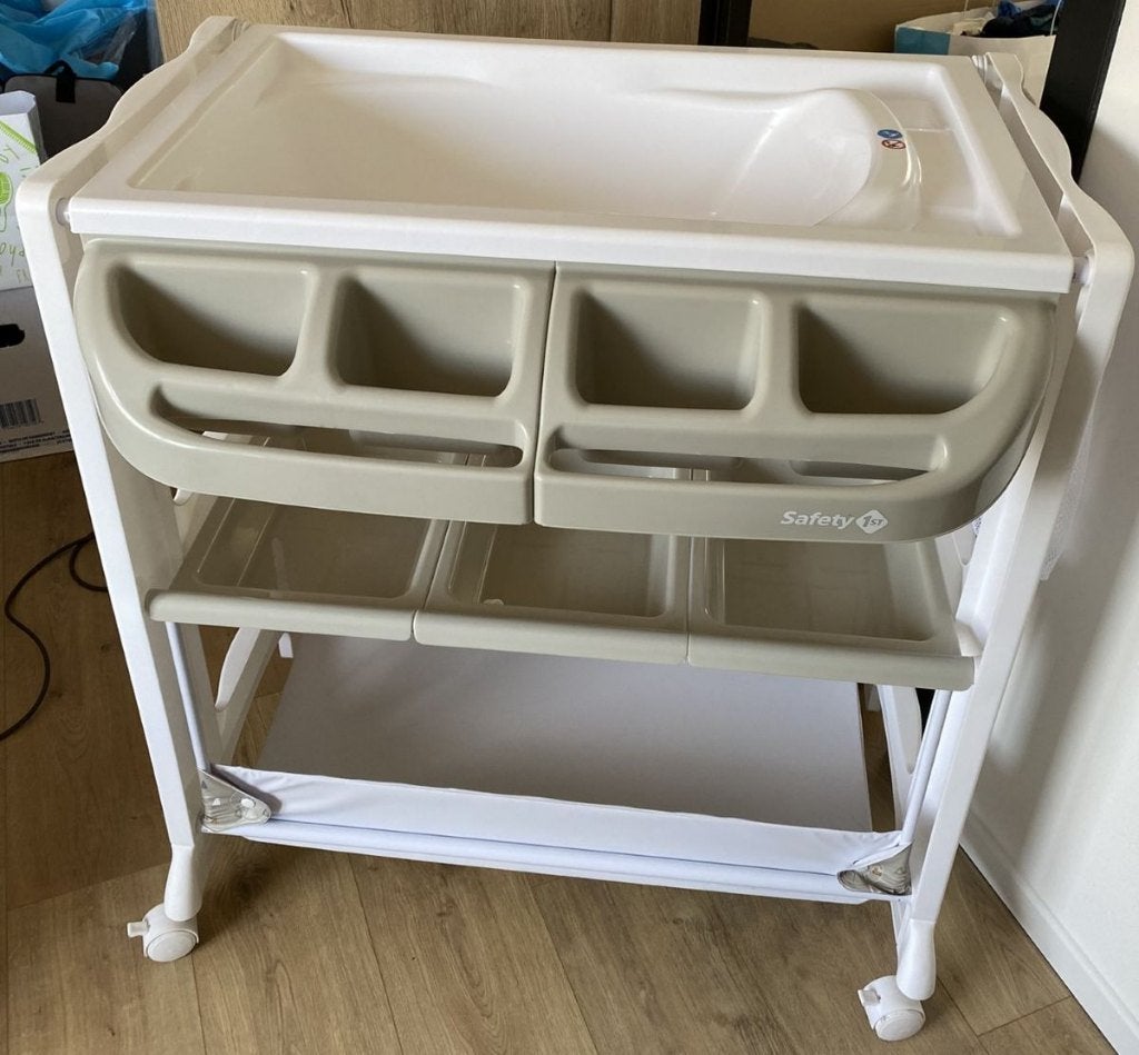 Babybadje & Luiertafel, Enlèvement, Comme neuf, Baignoire, Autres marques