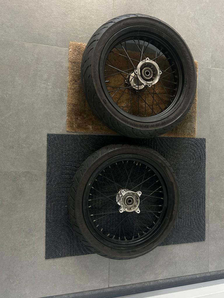 Supermotard spaakwielset voor beta rr 50 en 125, Ophalen, Zo goed als nieuw, Overige typen, Beta