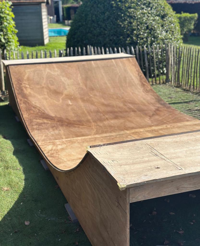 Professionele skateramp ook voor step of BMX, Ophalen, Gebruikt