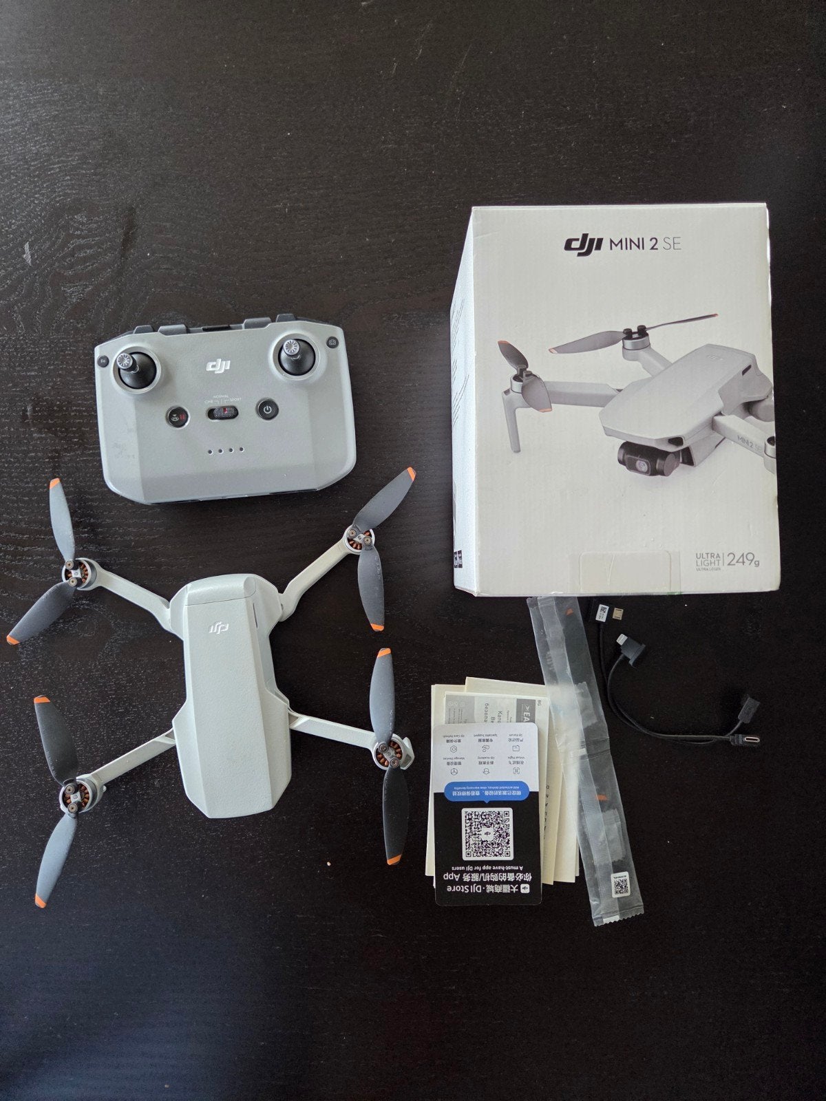DJI Mini 2 SE Drone Set met Controller, Audio, Tv en Foto, Drones, Ophalen, DJI
