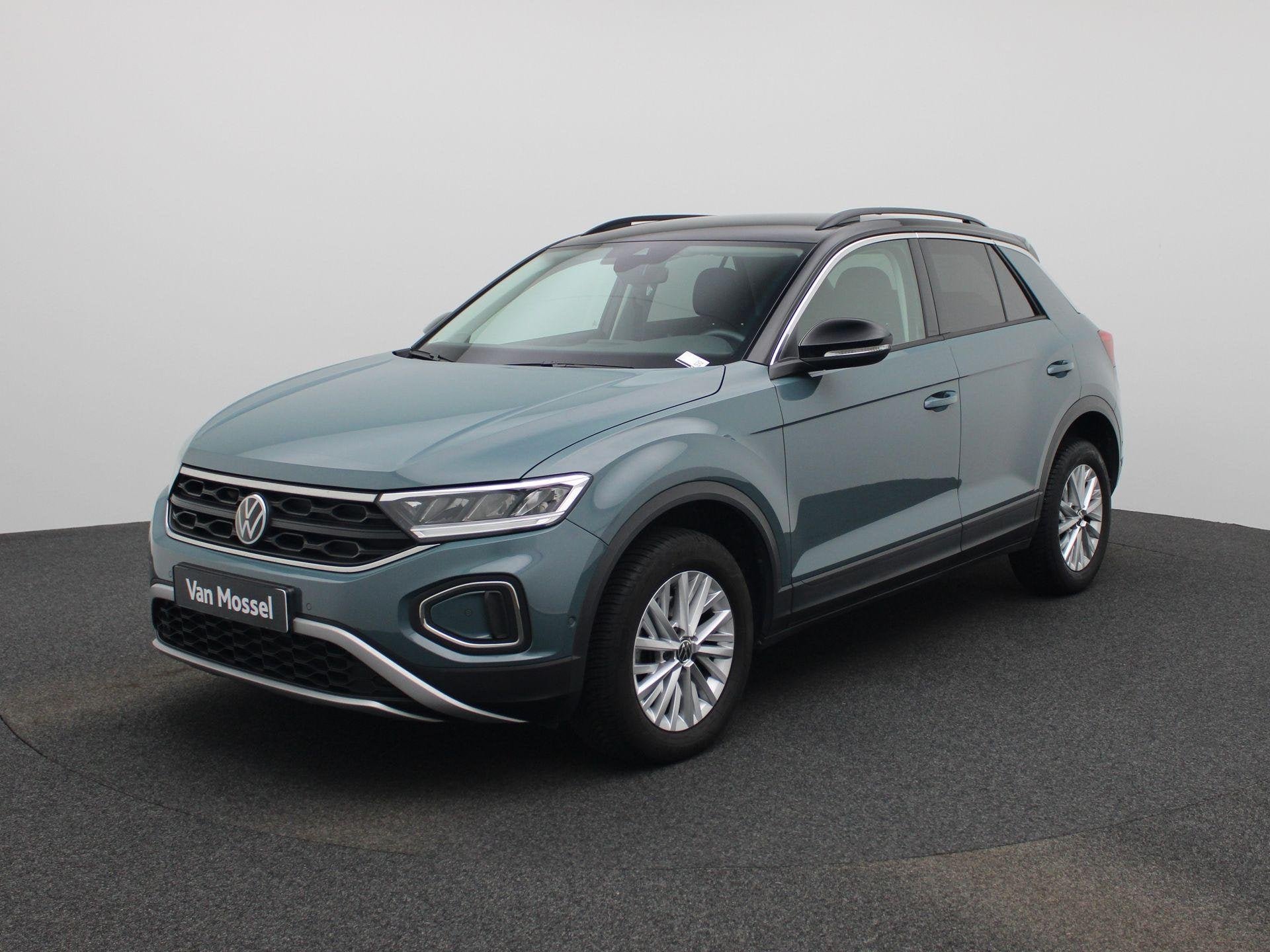 Volkswagen T-Roc 2.0 TDI 85kW Life Business PDC V+A | Adapt., Auto's, Voorwielaandrijving, Stof, Gebruikt, Zwart
