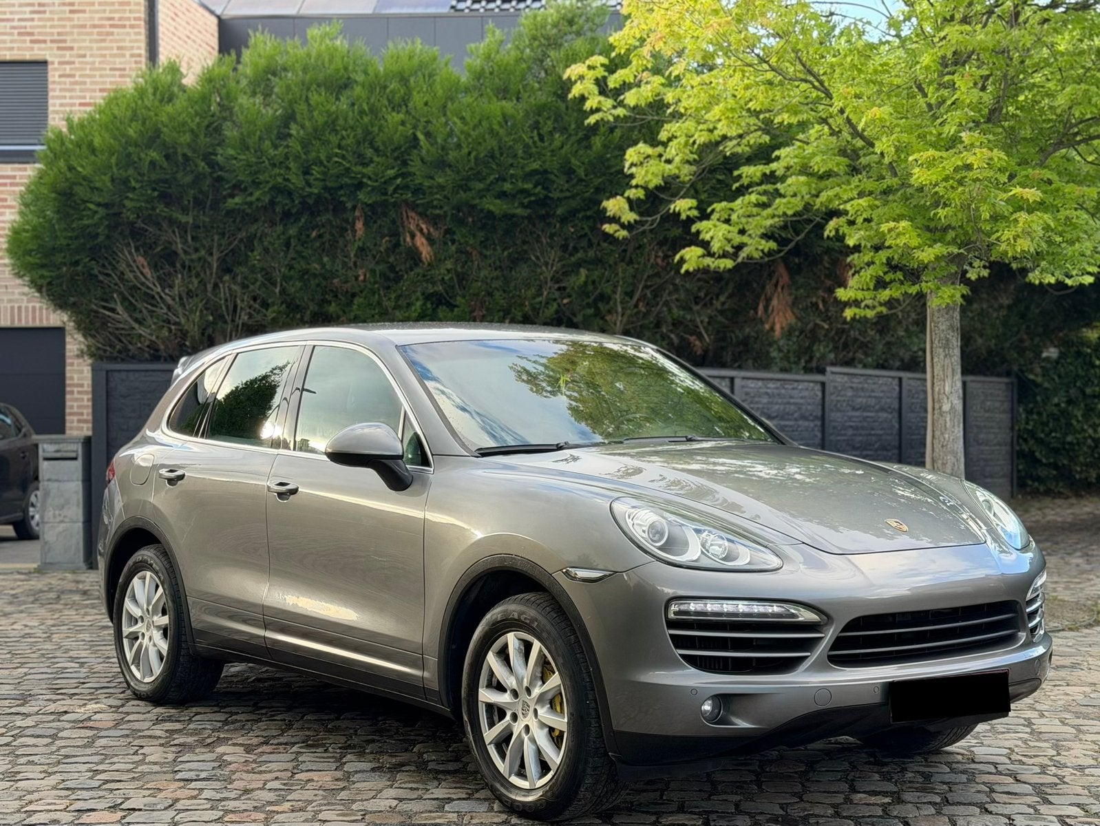 Porsche Cayenne 2012-3.0 diesel 211CV, Achat, 155 kW, Carnet d'entretien, Noir