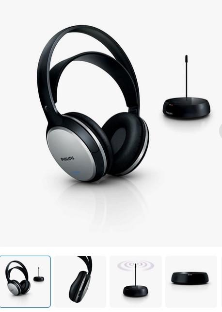Philips casque sans fil 10 heures 100 mètres, TV, Hi-fi & Vidéo, Casques audio, Enlèvement, Comme neuf, Philips, Sans fil