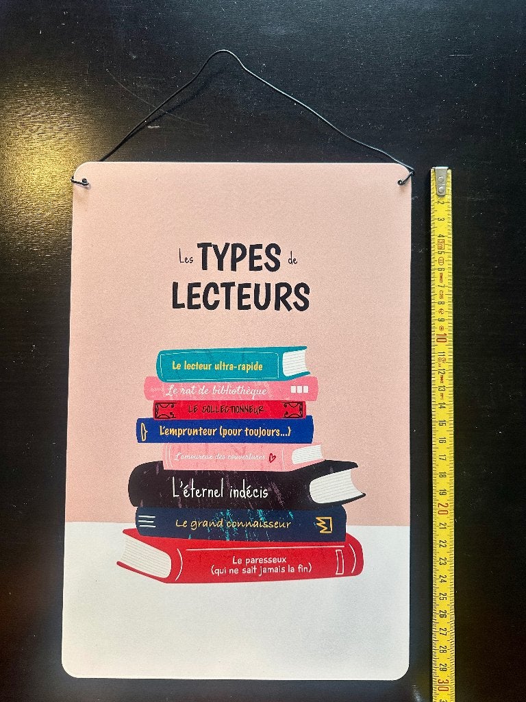 Plaque les types de lecteurs neuve, Enlèvement ou Envoi, Neuf