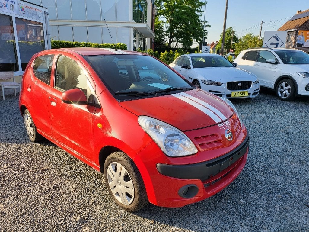 Nissan Pixo 1.0i Stadsauto/ Benzine/ 176768 km/ Airco/ 1890€, Auto's, Voorwielaandrijving, Stof, 50 kW, Zwart