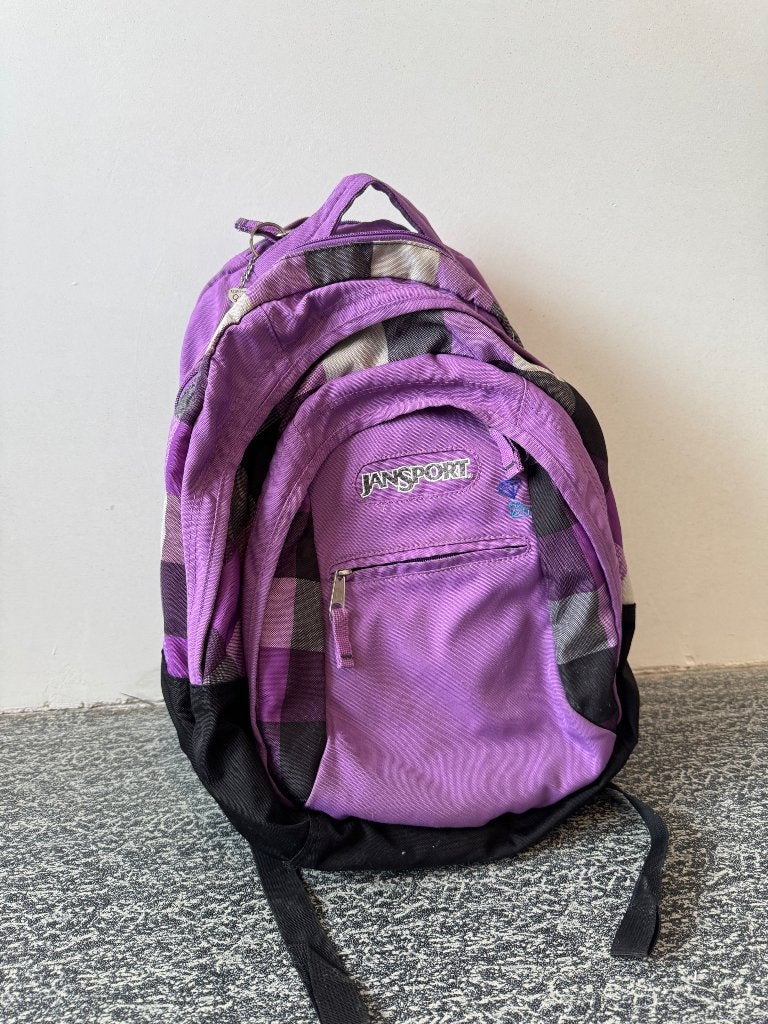 Boekentas Jansport, Enlèvement, Comme neuf, Violet, Sac à dos