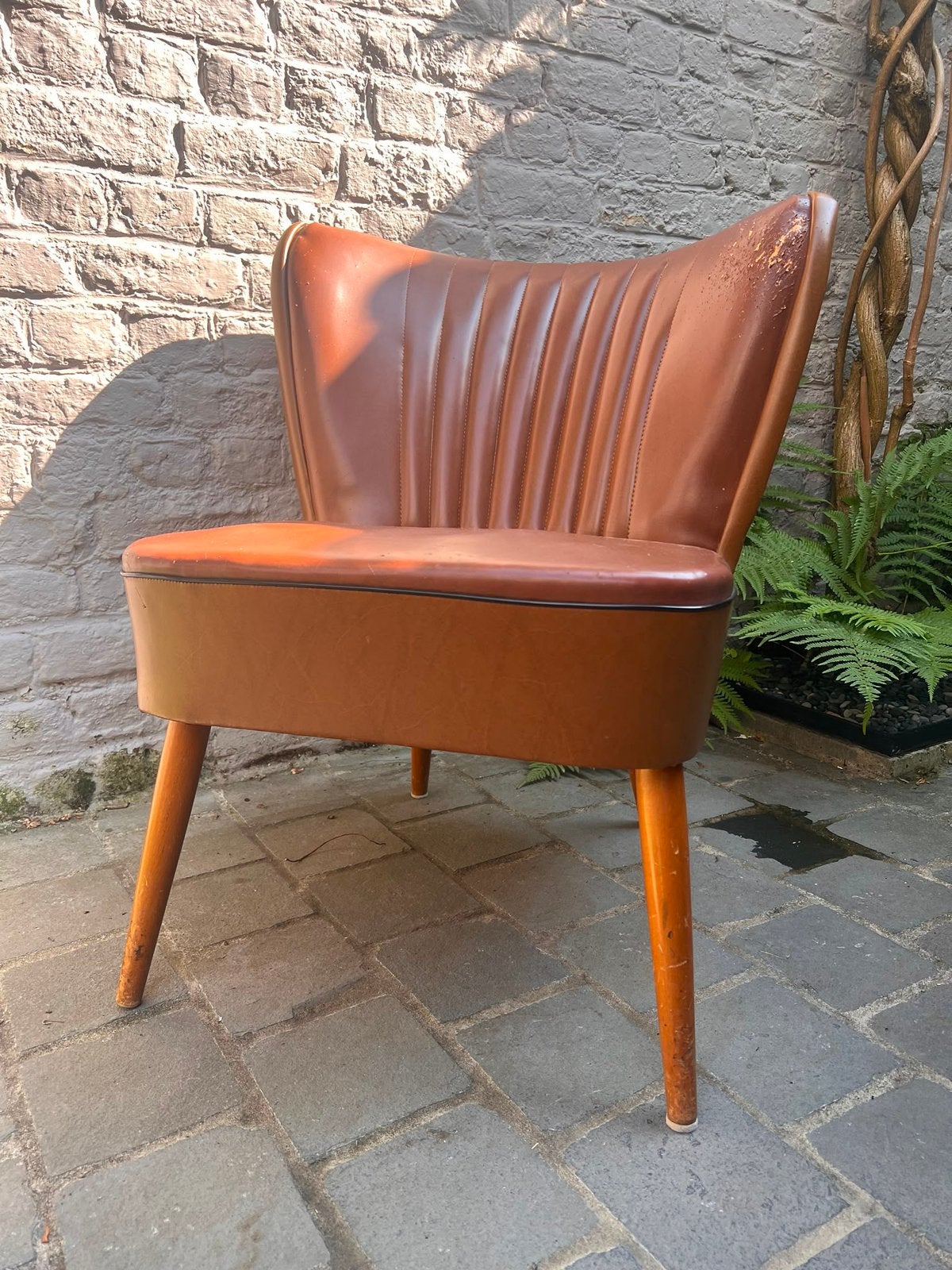 Vintage cocktailfauteuil - Expo 58', Ophalen, Zo goed als nieuw