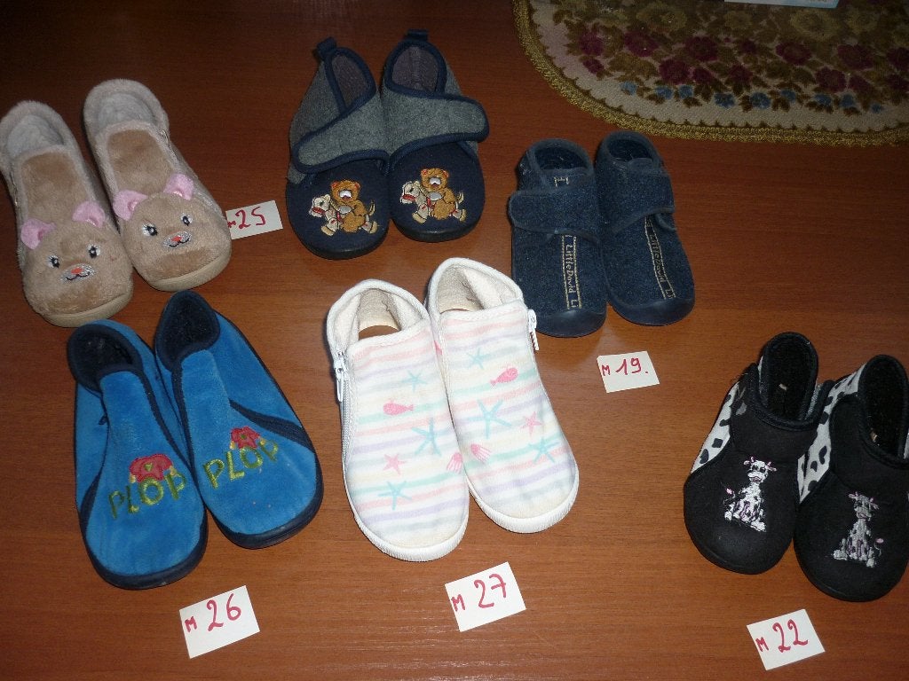Pantoffel-botjes kind, Slofjes, Gebruikt, Jongetje of Meisje, Ophalen of Verzenden