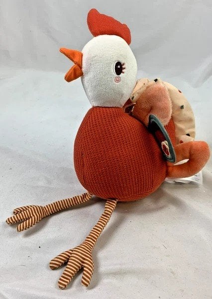 Lilliputiens Paulette Kip Multi-Activiteiten Knuffel Baby, Overige merken, Overige typen, Zo goed als nieuw, Interactief