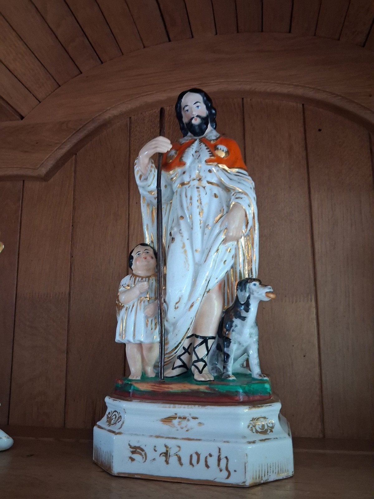 Saint Roch, Enlèvement