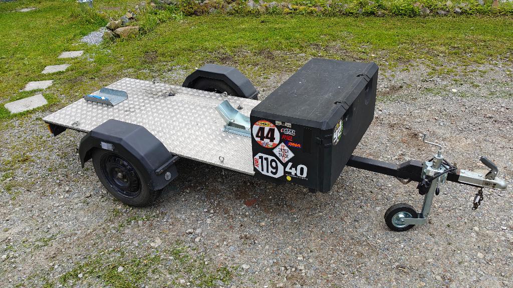 Remorque moto < 750kg, Enlèvement, Utilisé