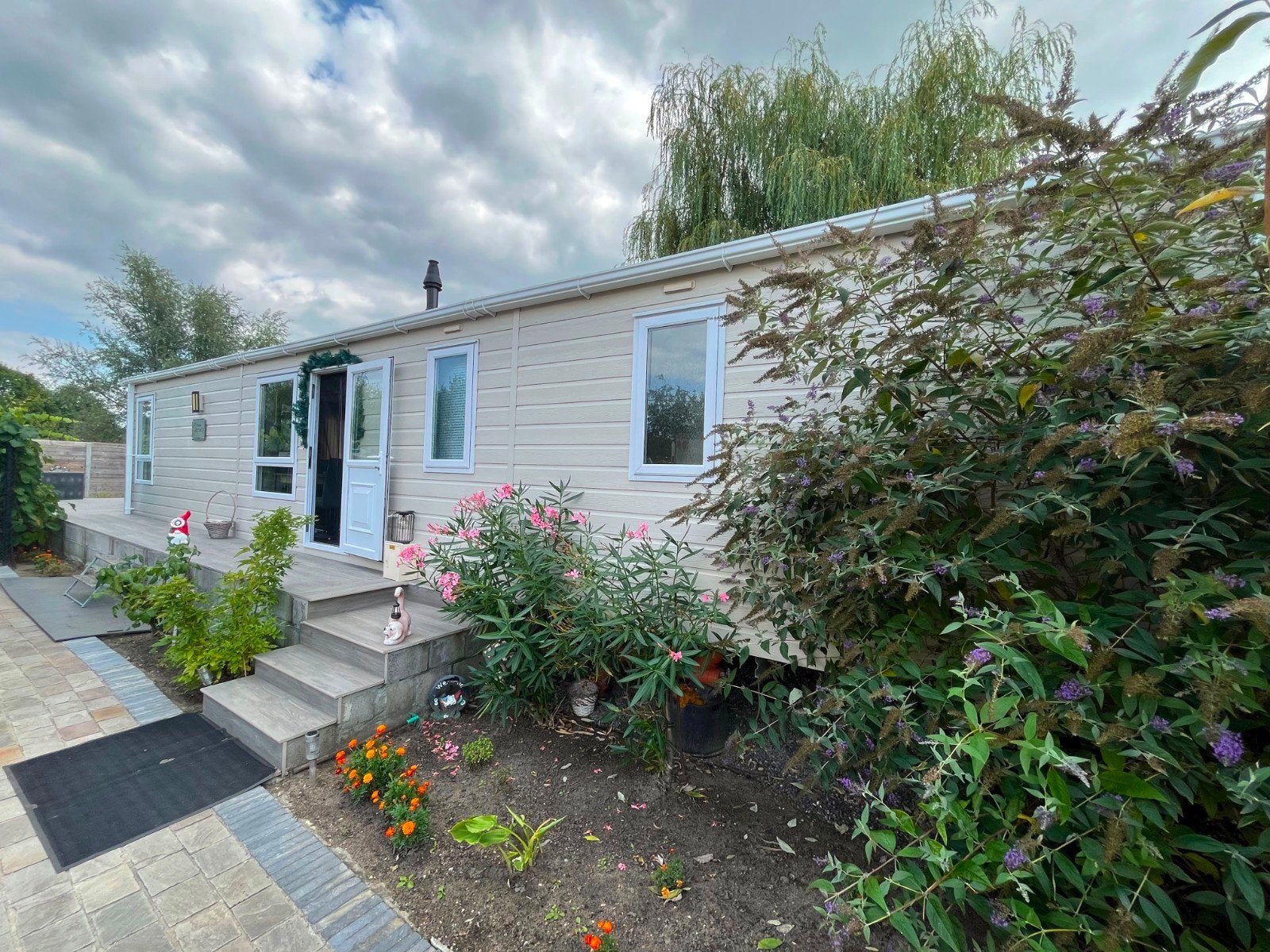 Stacaravan New Jersey 1250x400 te koop, Caravans en Kamperen, Stacaravans, Tot en met 2
