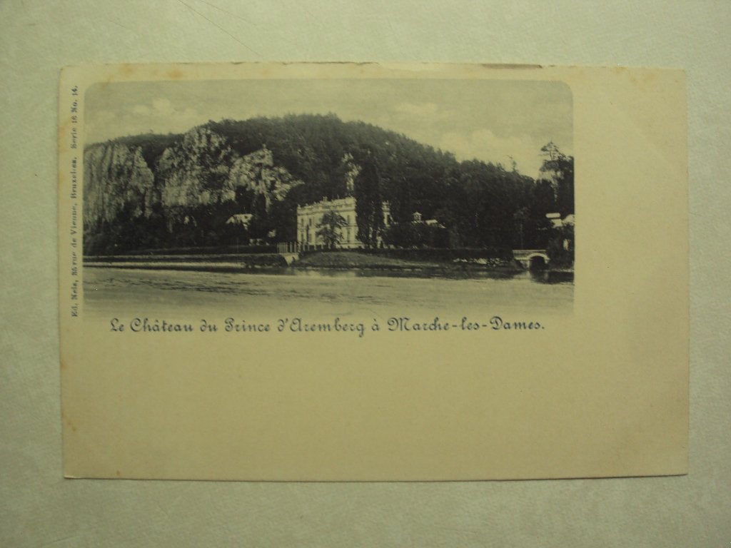 57250 - MARCHE-LES-DAMES - LE CHATEAU DU PRINCE D'AREMBERG, Collections, Envoi