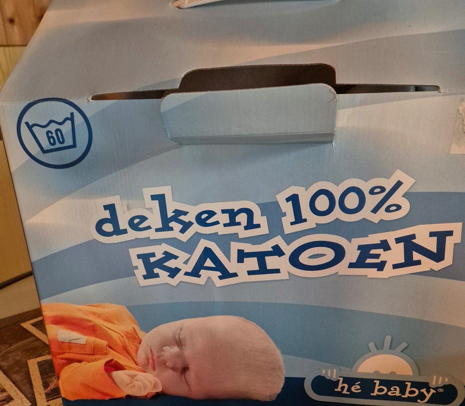 katoen baby dekentje  hé baby, Ophalen