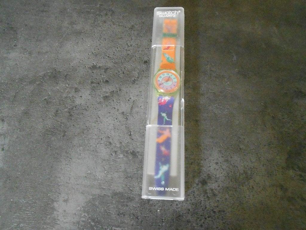 montre SWATCH en boîte et qui fonctionne années 80', Enlèvement ou Envoi, Montre-bracelet, Avec bracelet, 1960 ou plus tard