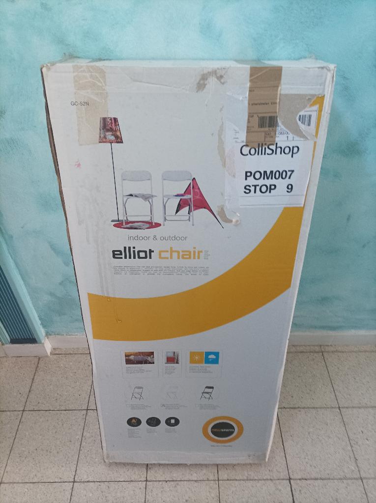 4 stoelen voor binnen of buiten, Ophalen, Nieuw