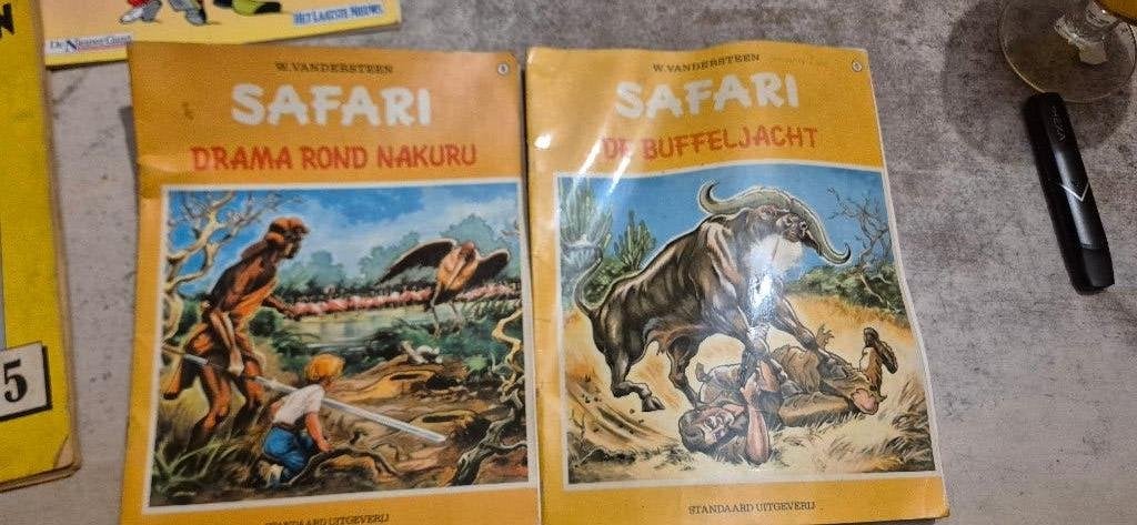 Strips safari, Livres, Plusieurs BD, Willy Vandersteen, Comme neuf, Enlèvement