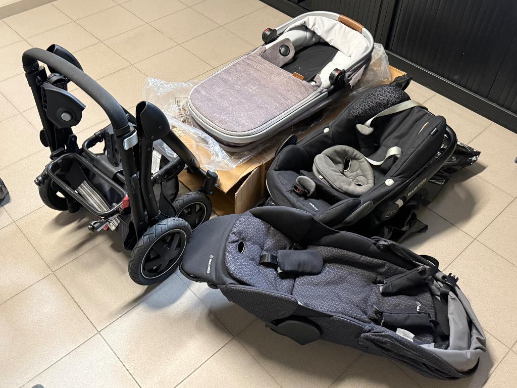 Maxi cosi set, Kinderen en Baby's, Ophalen, Gebruikt, Maxi-Cosi, Met autostoeltje